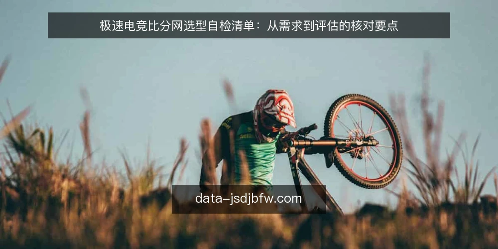 极速电竞比分网选型自检清单：从需求到评估的核对要点 — 明确使用需求 配图